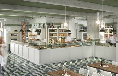 prezzo banco bar completo - composizione 0 - Cucciari Arredamenti Sardegna