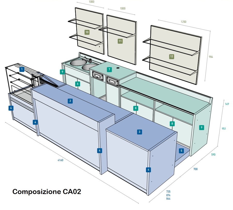 Prezzo banco bar completo guida alla scelta dellarredamento Arredamento bar prezzi bassi